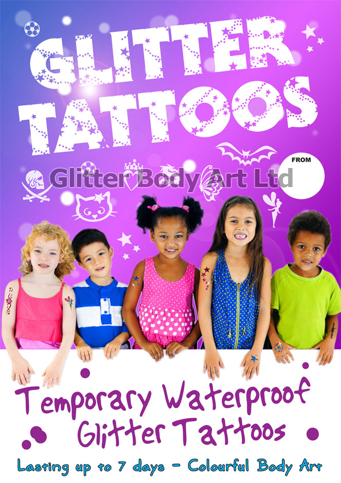 Glitter tattoo store coupons