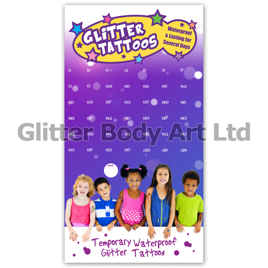Glitter Tattoo Blank Banner 2015 Temporary Tattoo Store