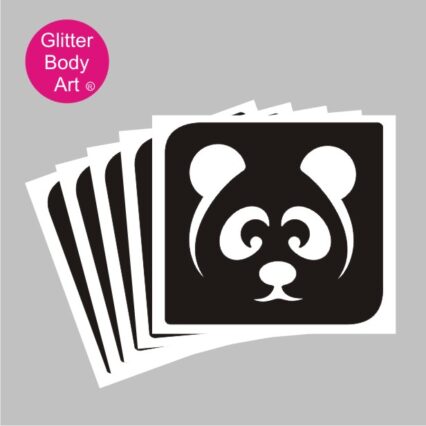 Panda temporary tattoo stencil, kung fu panda tattoo