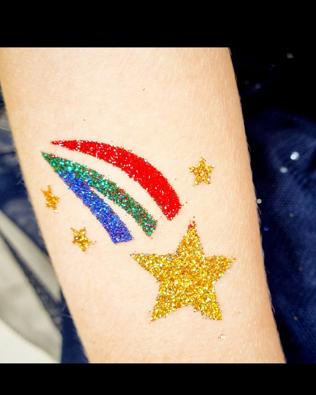 Shooting Star Temporary Tattoo 178 (Pack of 5 or 25) - Image 3