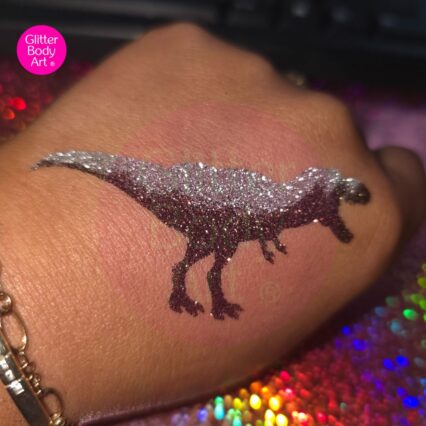 t-rex dinosaur stencil