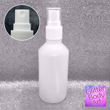 empty 100ml plastic spray bottle