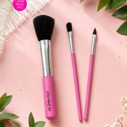 Pink Glitter Tattoo Brush Set x 1