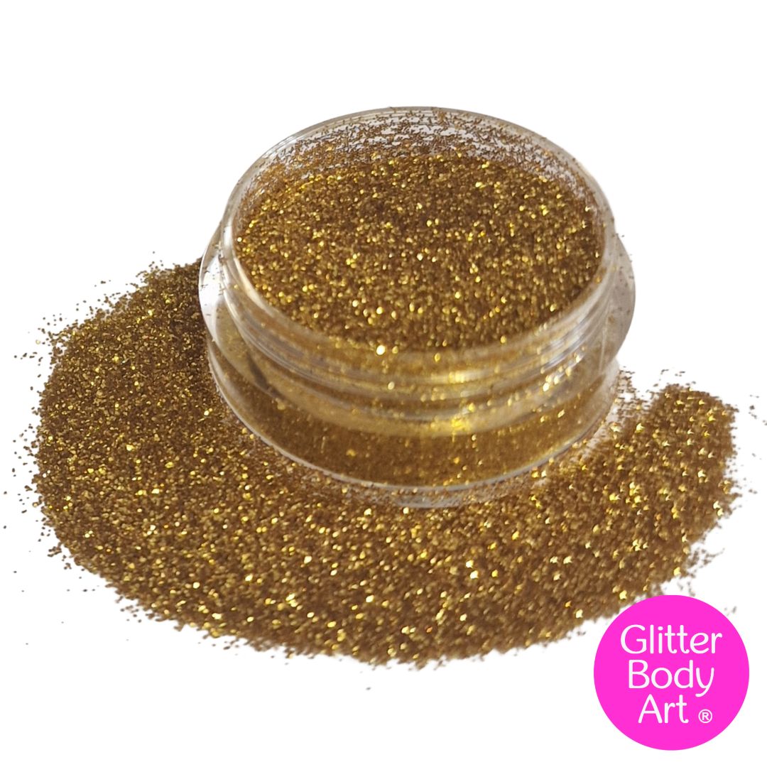 Gold Face & Body Glitter Gold Temporary Tattoo Store