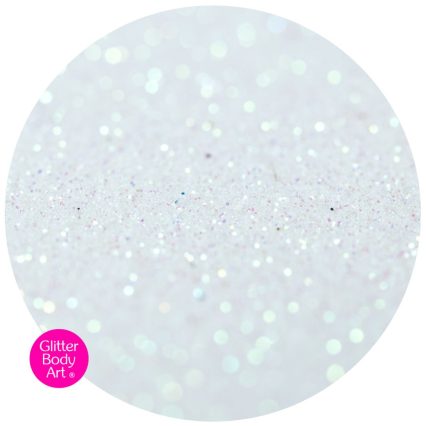 White body glitter for festive snowman glitter tattoos