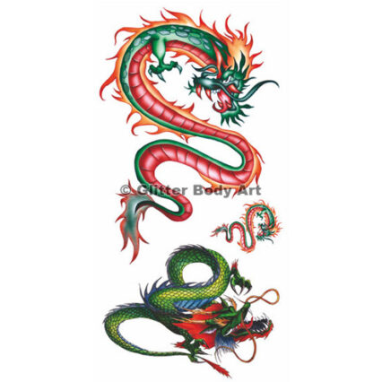 Pack of 20 - Water Transfer Tattoo Sheet - Design 010