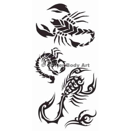 Pack of 20 - Water Transfer Tattoo Sheet - Design 013