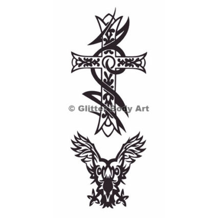 Pack of 20 - Water Transfer Tattoo Sheet - Design 018