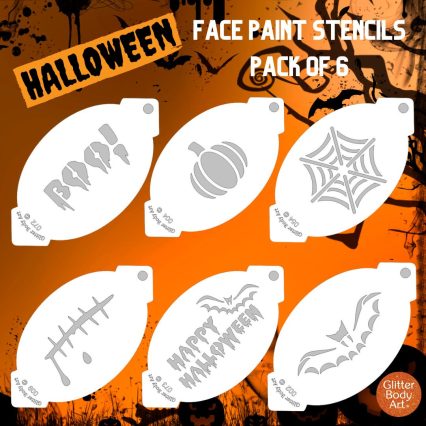 halloween face paint stencils for kids halloween costumes, Halloween party idea