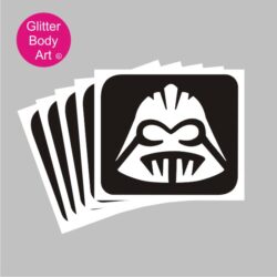 Star Wars temporary tattoos, darth vadar stencil