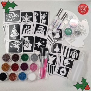 Christmas G.litter Tattoo Kit