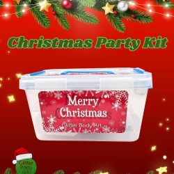 Christmas Glitter Tattoo Party Kit
