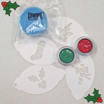 Christmas face painting kit for fundraising Christmas parties