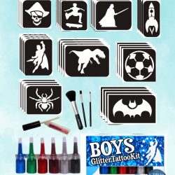 Boys Glitter Tattoo kIt