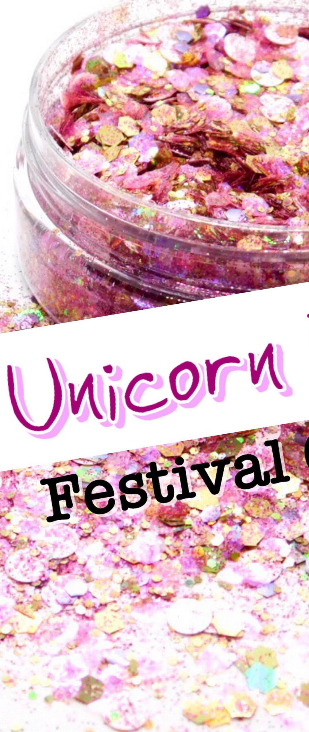 Festival Glitter Makeup – Unicorn Love