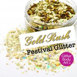 Gold Rush Festival Glitter