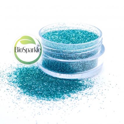Turquoise blue bio glitter loose eco glitter