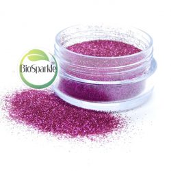 pink rose biodegradable loose glitter for eco makeup