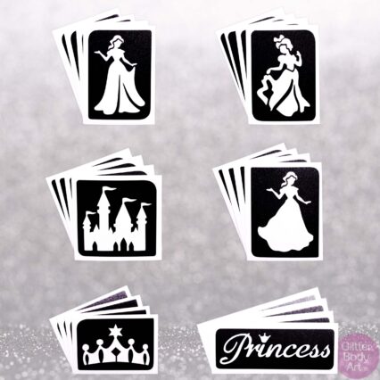 Princess Stencil 24 Pack