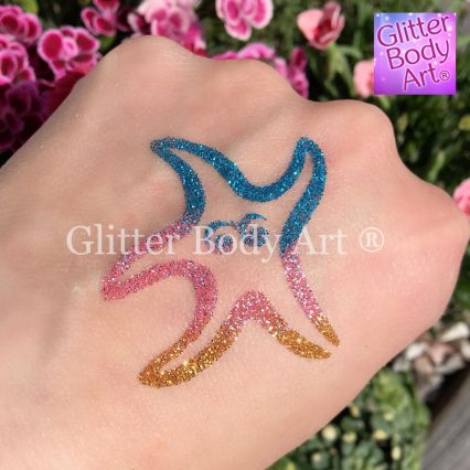 starfish temporary tattoo, under the sea party tattoos