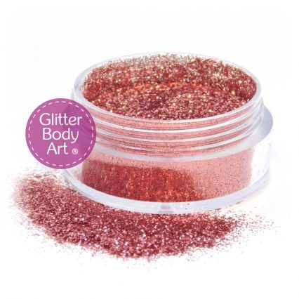 carnation pink cosmetic body fine glitter makeup