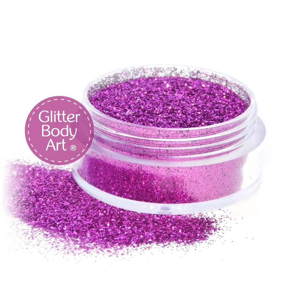 Fuchsia Face & Body Glitter Fuchsia Temporary Tattoo Store