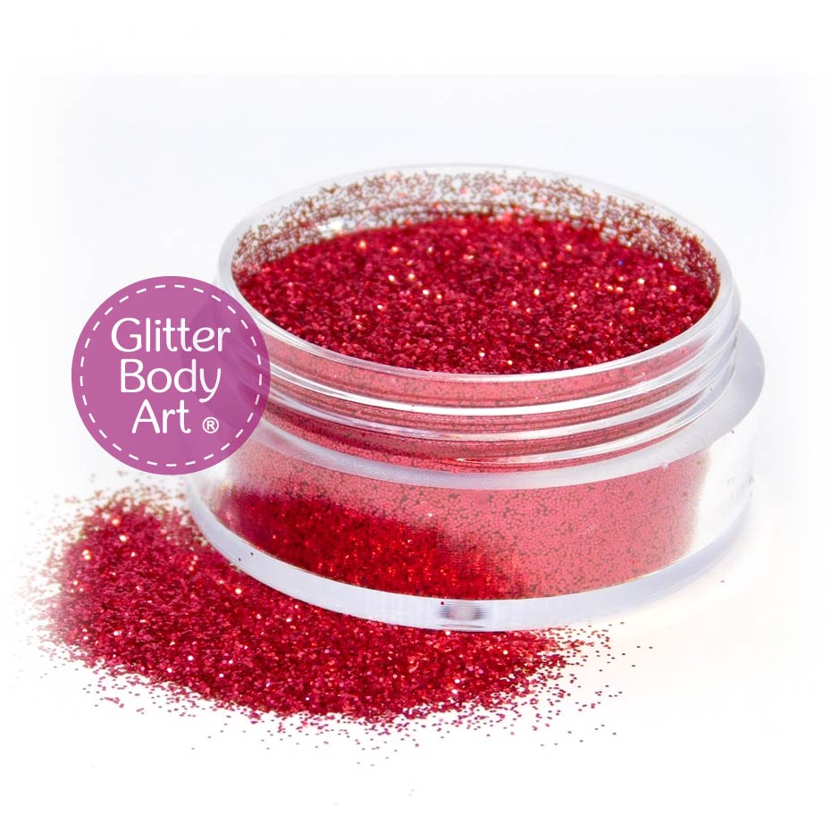 Cosmetic Glitter Red Temporary Tattoo Store