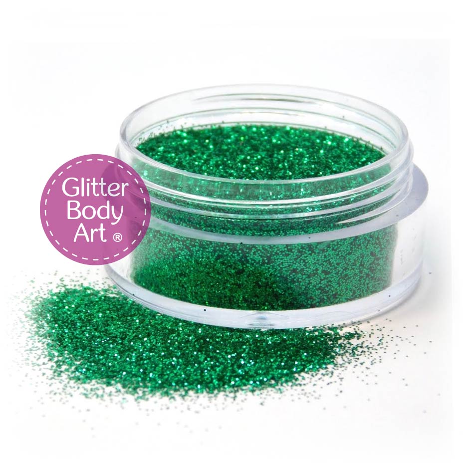 Green Body Glitter Temporary Tattoo Store
