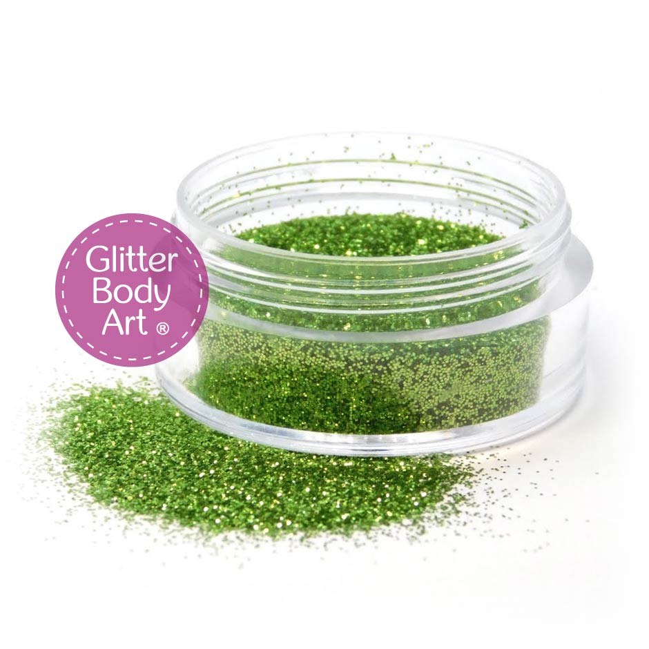Body Glitter Lime Green Temporary Tattoo Store