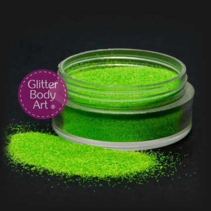 Cosmetic Glitter - Fluorescent Green