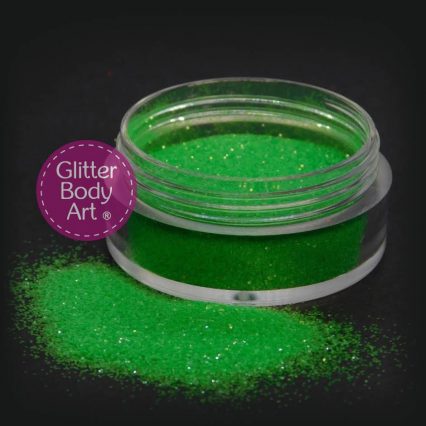 neon green glitter for makeup
