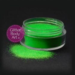 UV green body glitter cosmetic glitter for makeup and cosmetic glitter
