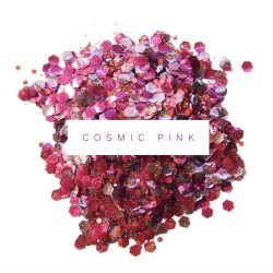 cosmic pink bio glitter festival glitter mix for glitter makeup