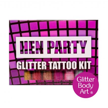 Hen party temporary tattoo kit