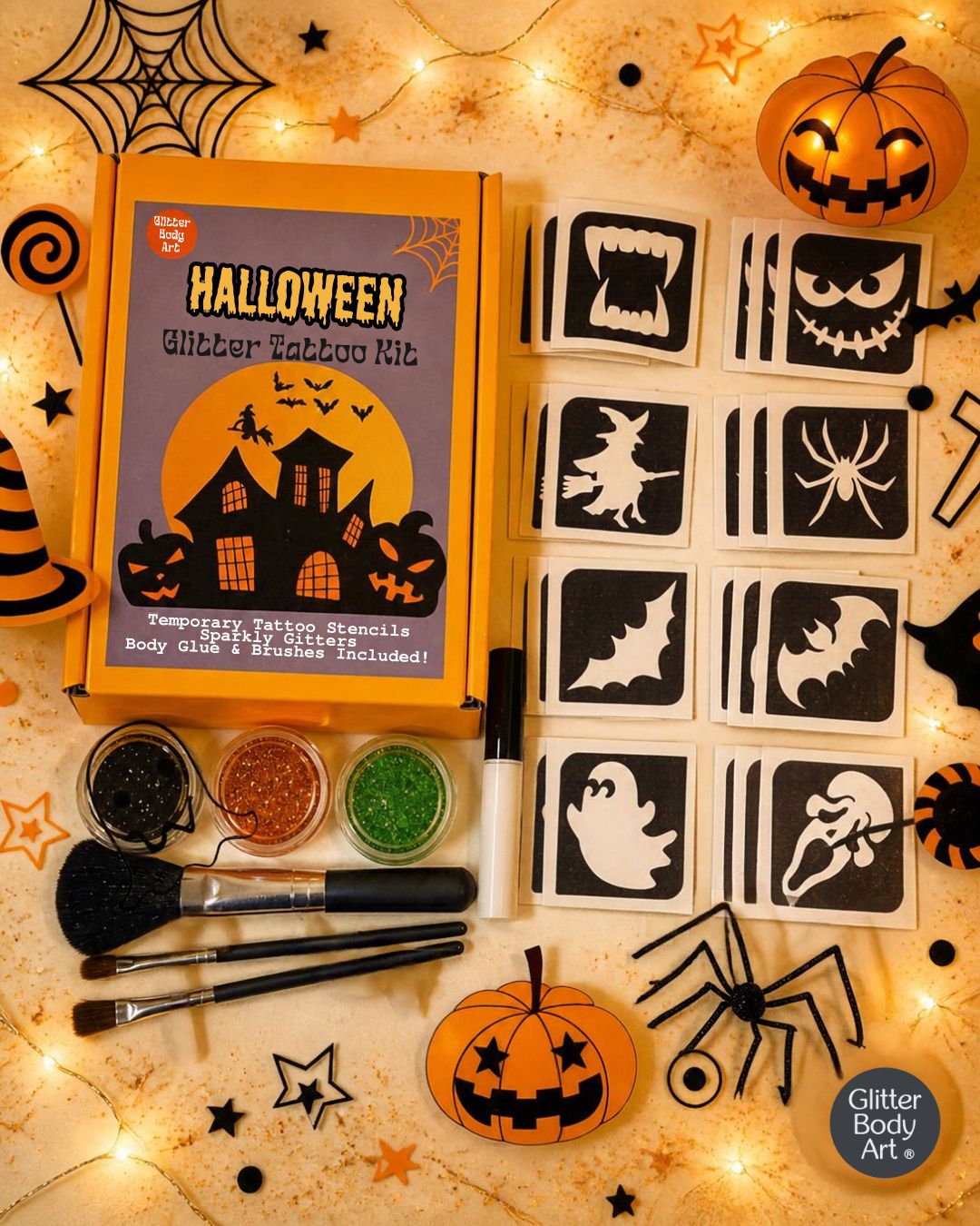 Mini Halloween Tattoo Kit