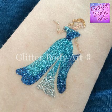 Disney Princess temporary tattoo, Frozen's Elsa temporary tattoo