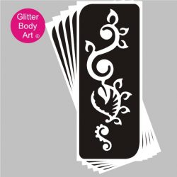 henna temporary tattoo stencil, wedding stencil