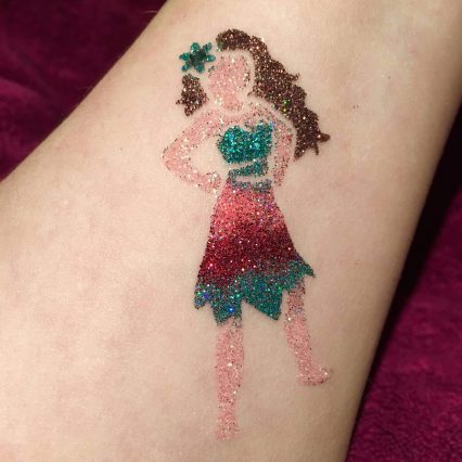 Moana temporary tattoo