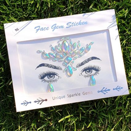 festival face gems, self-adhesive face jewels