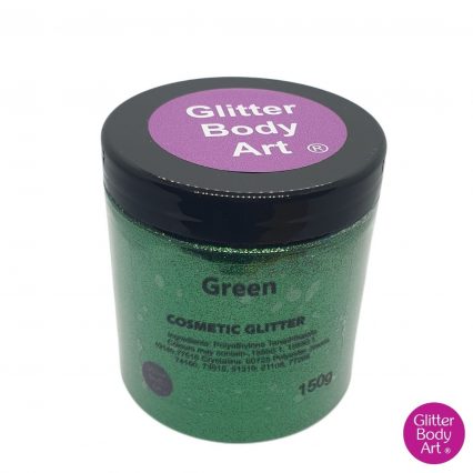 green cosmetic wholesale glitter