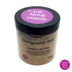 Holographic gold wholesale glitter