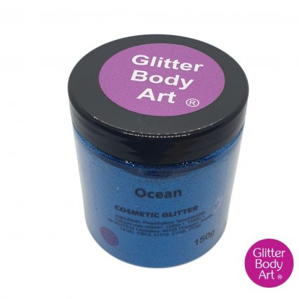 Ocean Blue cosmetic wholesale glitter