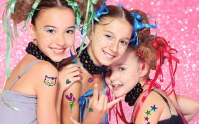 Glitter Tattoos – Fun Activity for Kids Parties