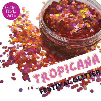 Tropicana Festival Glitter Makeup Chunky Glitter Pots glitter eyes glitter hair