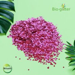 dark rose chunky bioglitter hexagon shapes, festival glitter makeup
