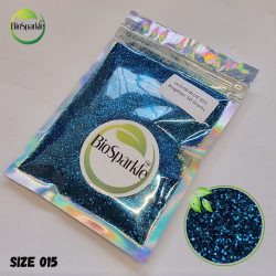 Ocean Blue Bioglitter, loose biodegradable glitter flakes