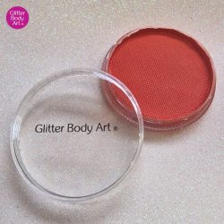 Orange Red Face Paint Glitter Body Art Facepainters kit
