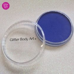 Royal blue face paint glitter body art facepainters kit
