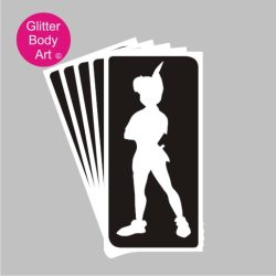 Peter Temporary Tattoo Stencils