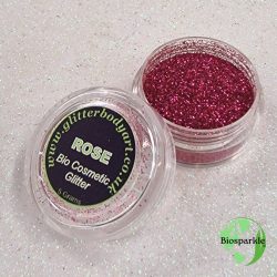 Rose pink Bioglitter - environmentally friendly glitter makeup